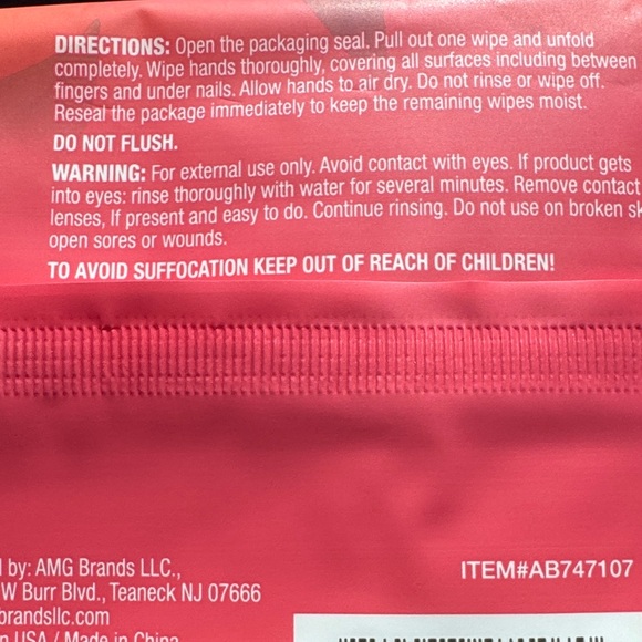 Mango Peach Splash Hand Wipes - Picture 7 of 7